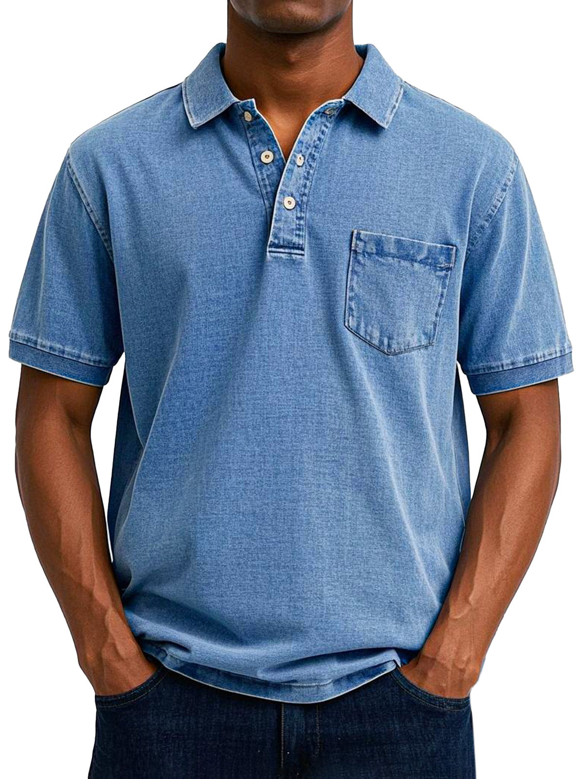 Henrik™ | Klassisk Poloshirt med Knapper