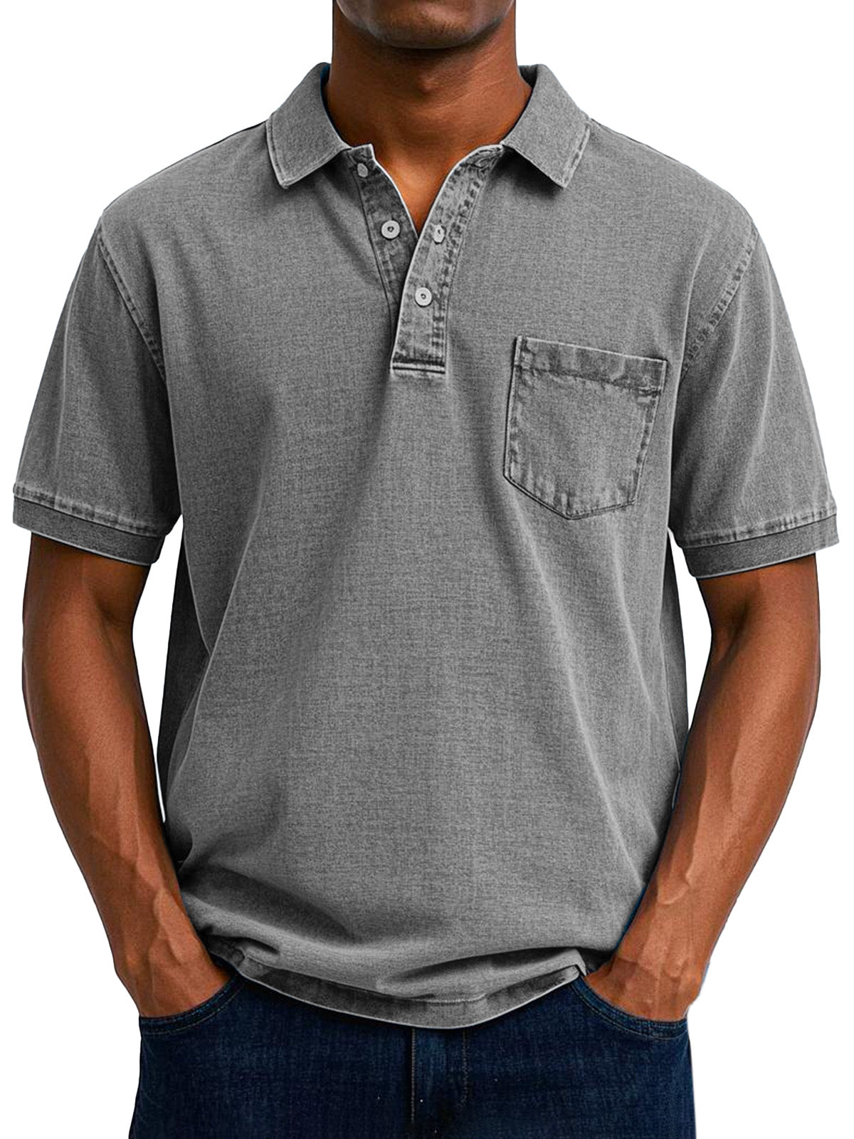 Henrik™ | Klassisk Poloshirt med Knapper