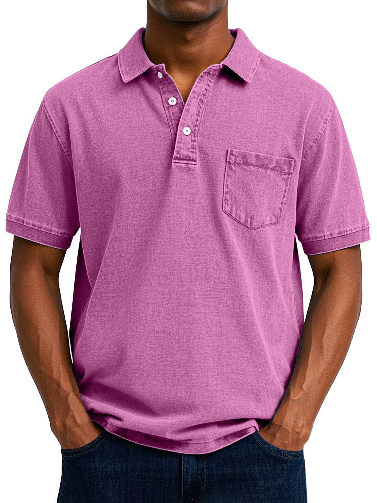Henrik™ | Klassisk Poloshirt med Knapper