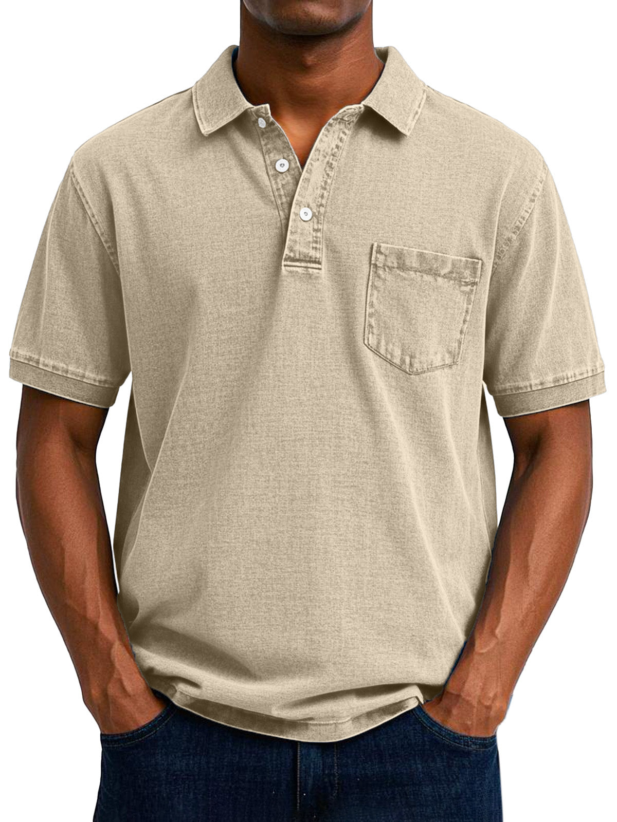 Henrik™ | Klassisk Poloshirt med Knapper