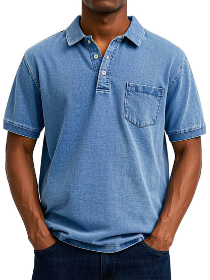 Henrik™  | Klassisk Poloshirt med Knapper