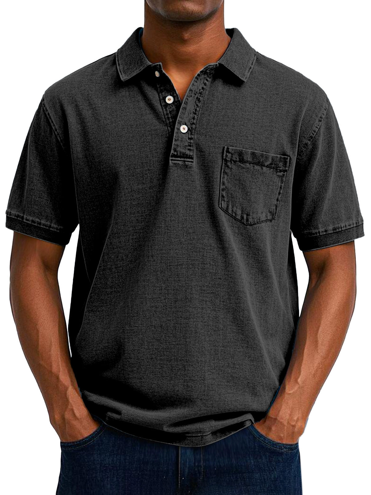 Henrik™  | Klassisk Poloshirt med Knapper