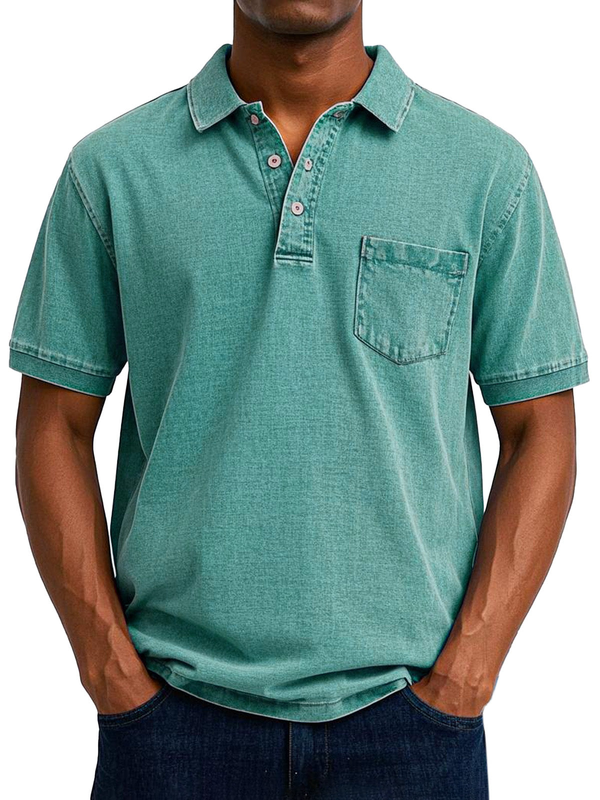 Henrik™  | Klassisk Poloshirt med Knapper