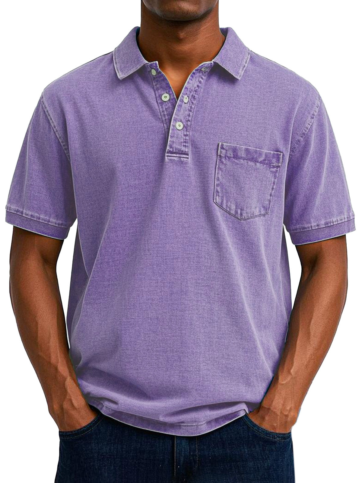 Henrik™  | Klassisk Poloshirt med Knapper