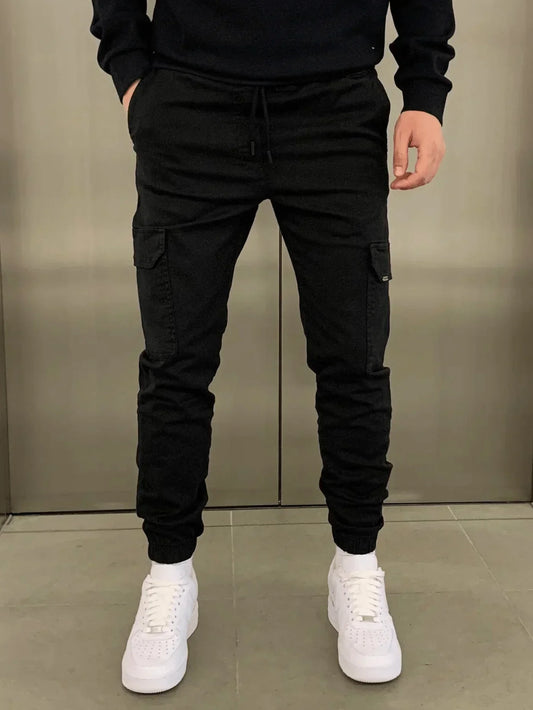 Malthe™ | Komfortable Cargo Joggers med Elastisk Talje