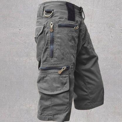 Johan™ | Praktiske Shorts med Elastisk Talje og Lynlåslommer