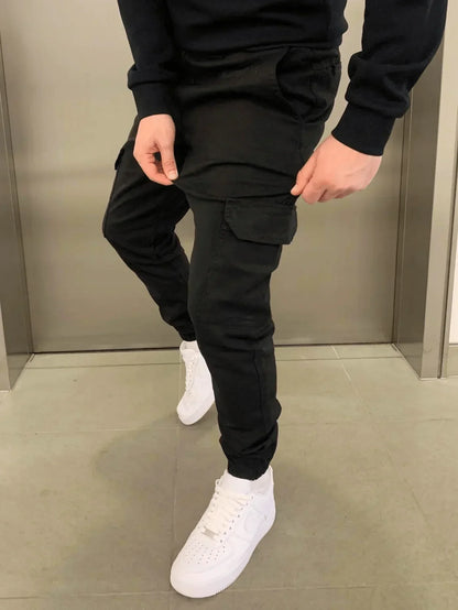 Malthe™ | Komfortable Cargo Joggers med Elastisk Talje