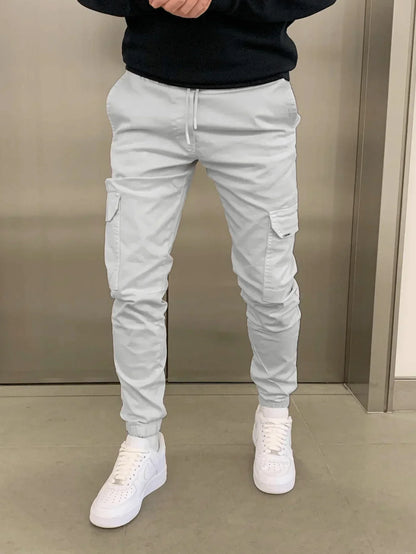 Malthe™ | Komfortable Cargo Joggers med Elastisk Talje